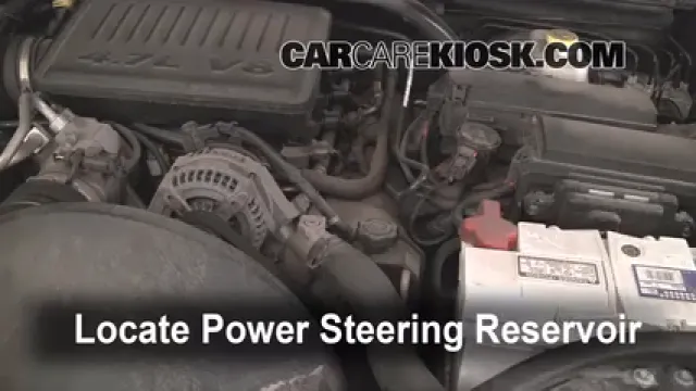 2005 Jeep Grand Cherokee Limited 4.7L V8 Power Steering Fluid Add Fluid